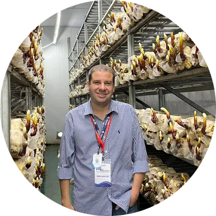Diego Zied, Mushroom science researcher