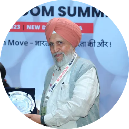 Dr. Manjit Singh, President, Mushroom Society of India